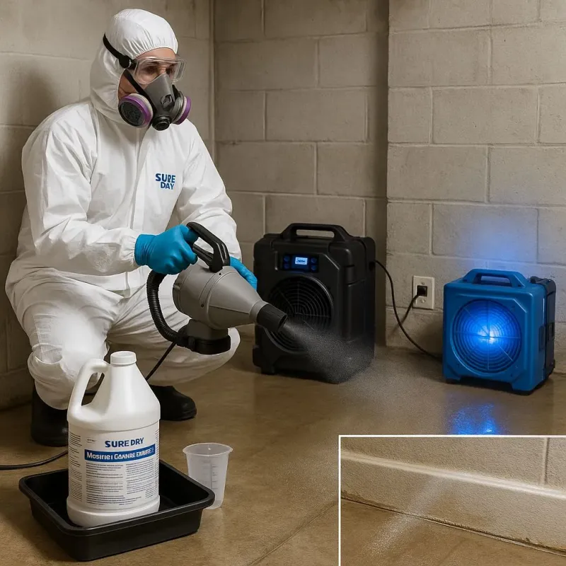 Sanitization and Odor Removal process in Lansing, IL