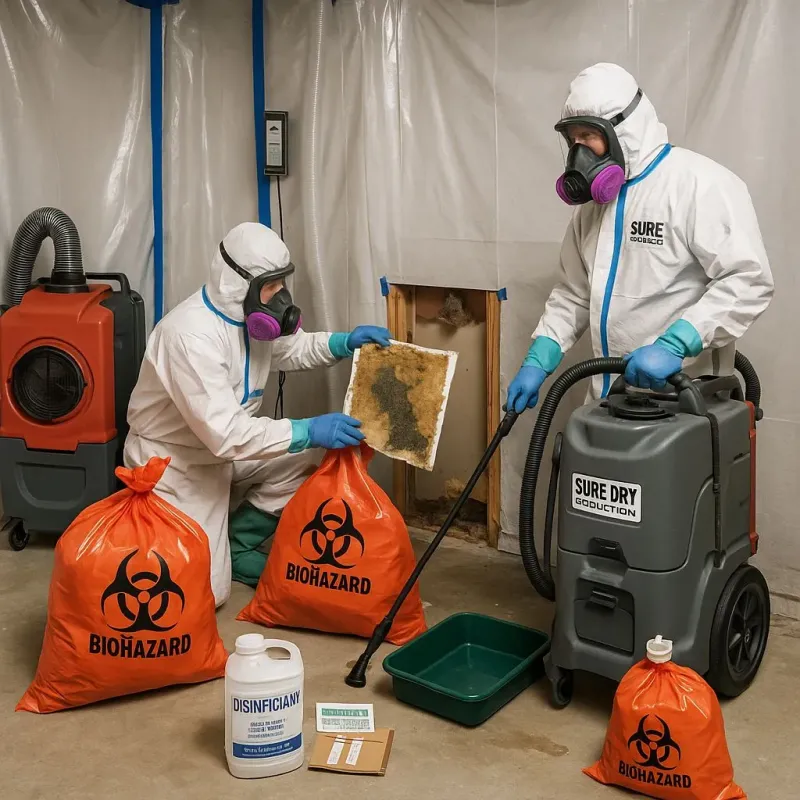 Contaminated Water Handling Protocols process in Lansing, IL