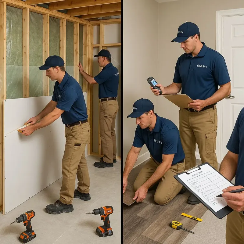 Repairs and Reconstruction process in Lansing, IL