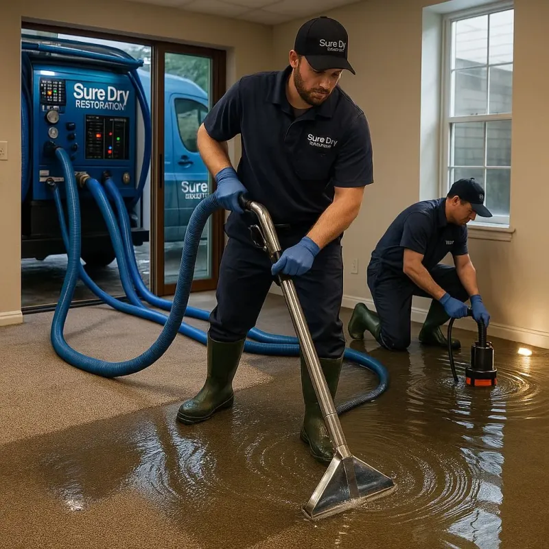 Water Extraction and Removal process in Lansing, IL